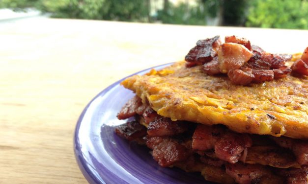 Cachapas Paleo sin maíz y sin leche